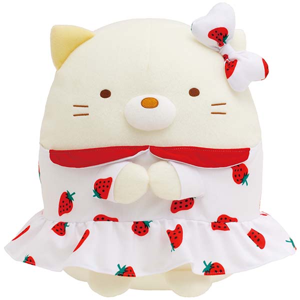 貓咪 草莓牛奶糖ver. 娃娃 約30cm