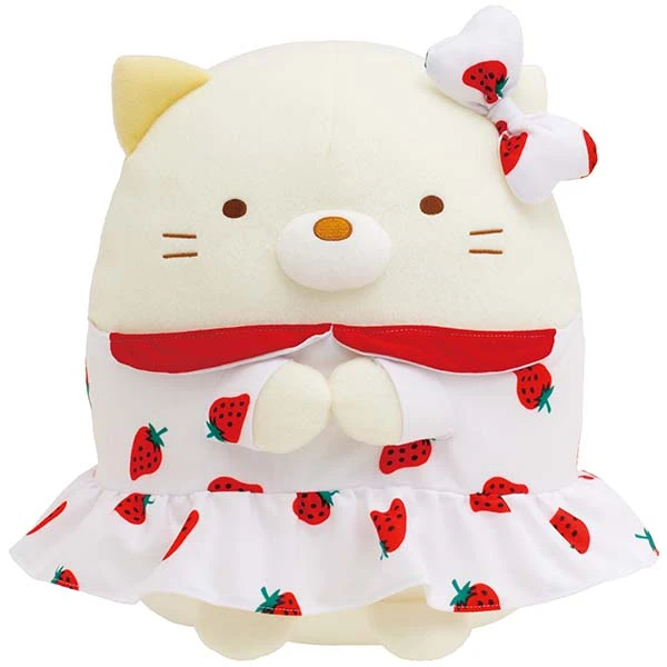 貓咪 草莓牛奶糖ver. 娃娃 約30cm