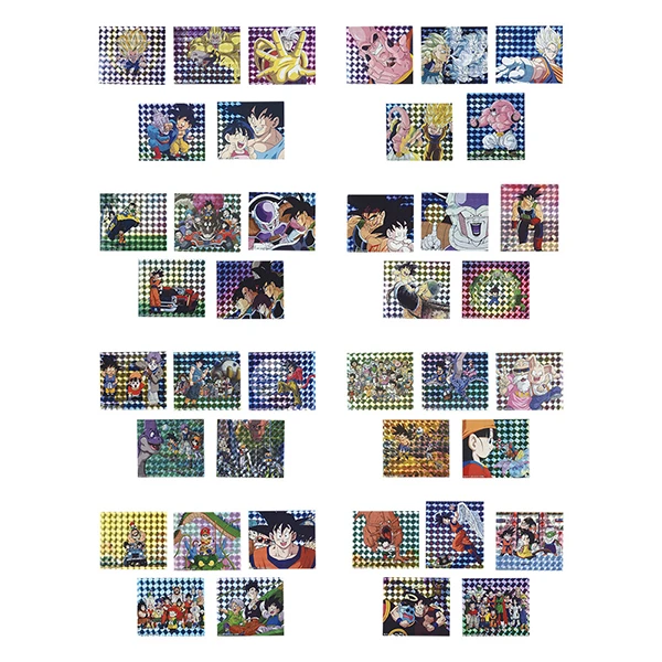 七龍珠 閃亮5枚入貼紙組 約7cm