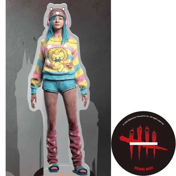 鳳敏 FENG MIN 逃生者立牌 約20cm