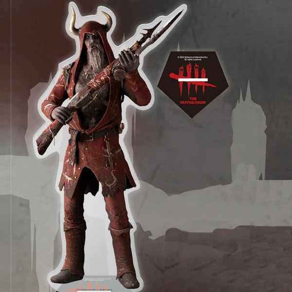 死亡槍手 THE DEATHSLINGER 殺手立牌 約25cm