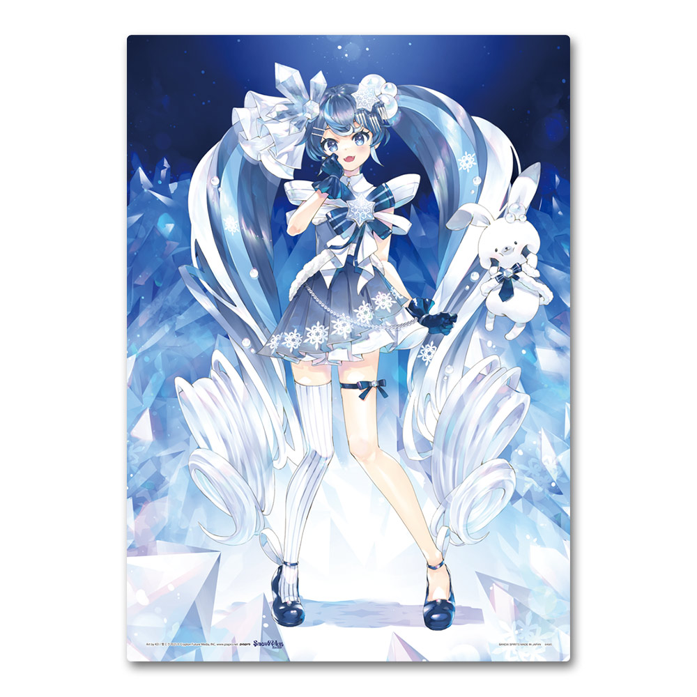 雪初音〜2024〜 KEI A3畫板 約29.7x42cm