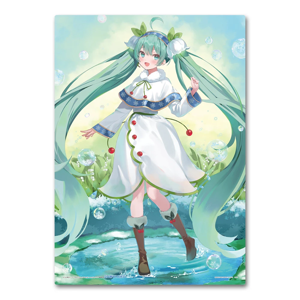 雪初音〜2015〜 館田ダン A3畫板 約29.7x42cm