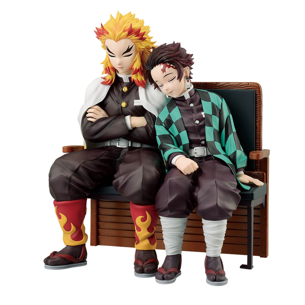 竈門炭治郎&煉獄杏壽郎 無限列車 Revible Moment 最後賞ver. 約17cm