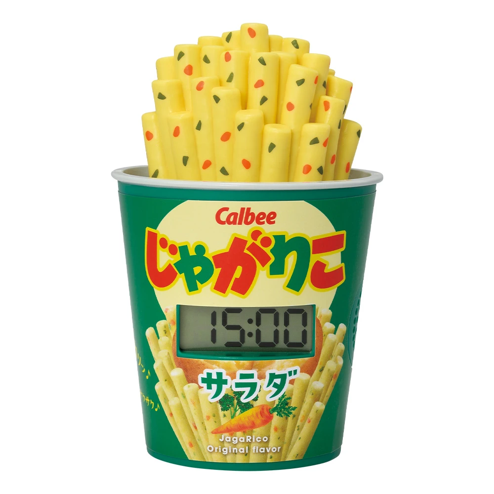 卡樂比 薯條三兄弟ASMR 時鐘 約13cm