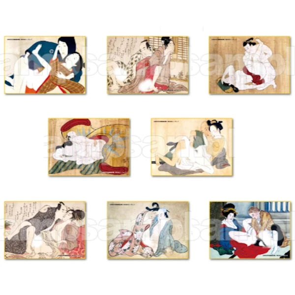 江戶春宮圖 ~EDO SHUNGA~ A6色紙