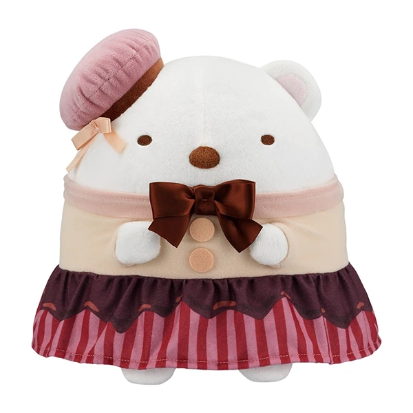 白熊 巧克力裝 娃娃 約22cm
