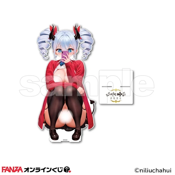 逆流茶會 魅魔汐音 BIG立牌 約42cm