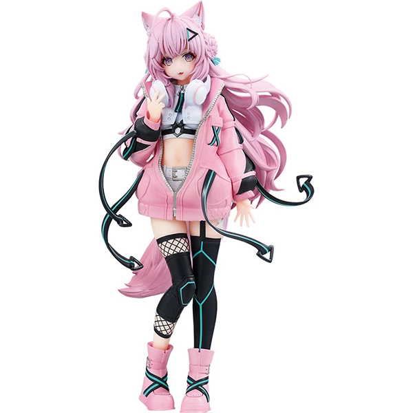 博衣小夜璃 龐克風公仔 約18cm