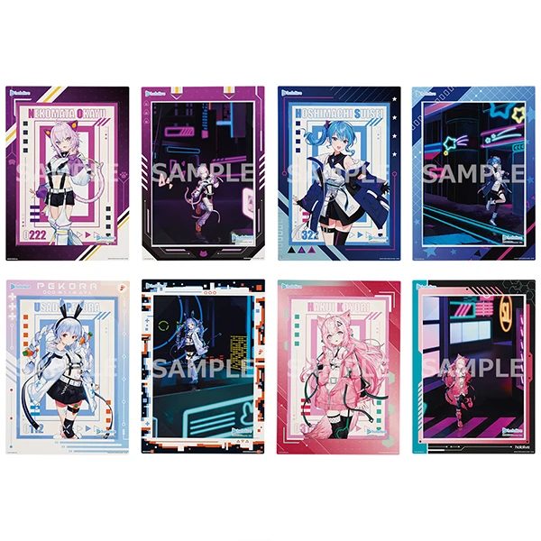 Hololive 龐克風格 海報 約36×25cm