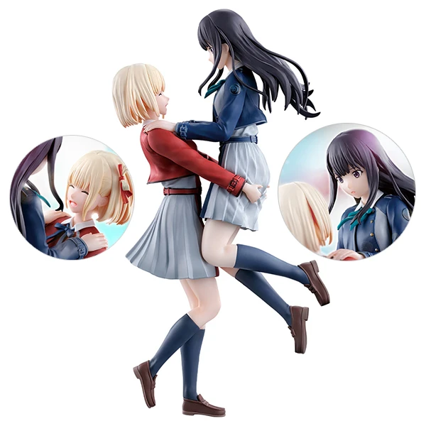 千束＆瀧奈 Revible Moment 約15cm