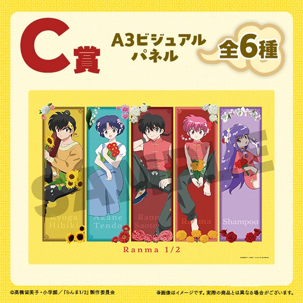 亂馬1/2主題 A3畫板