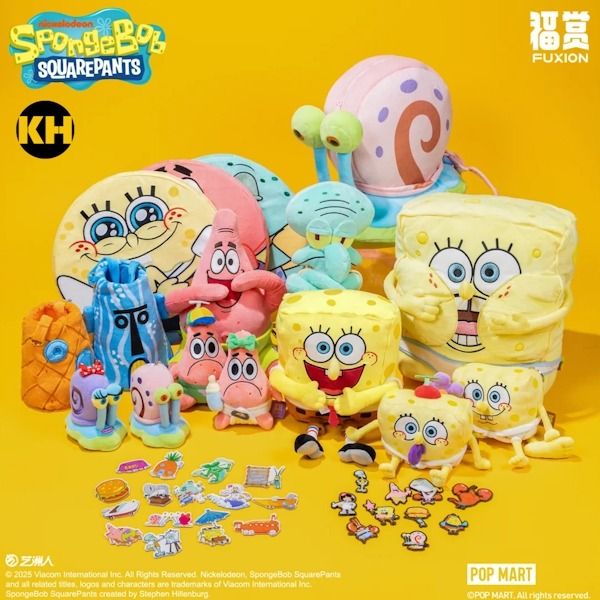 Fuxion 福賞 海綿寶寶 SpongeBob SquarePants 好朋友一起玩