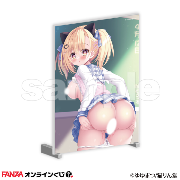 ゆゆまつ老師作品  A6立牌 B款