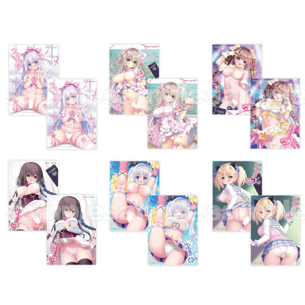 ゆゆまつ老師作品  小卡組 約12cm