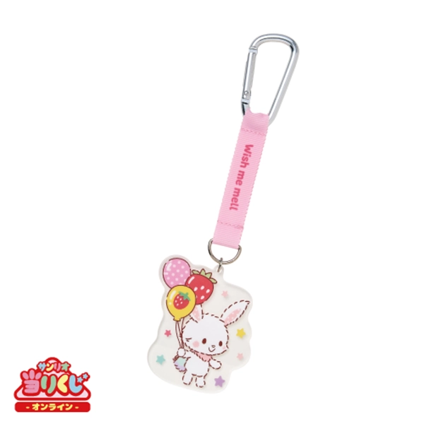 許願兔 壓克力吊飾 全長約20cm