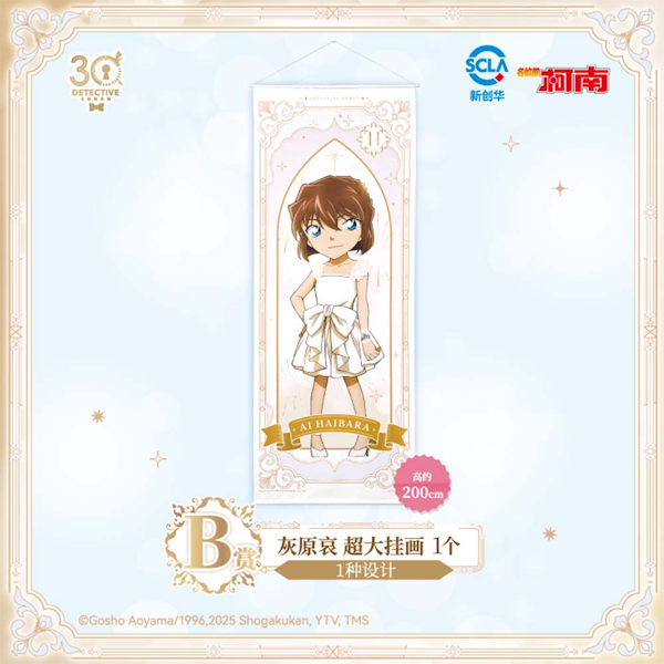 灰原哀 超大掛畫 約200cm