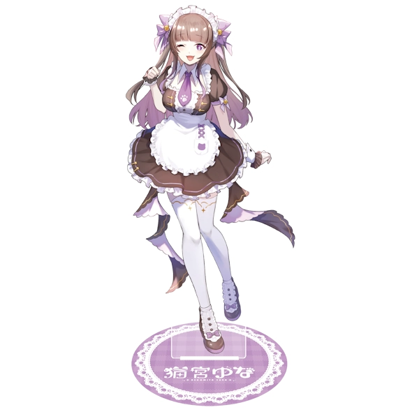 貓宮ゆな NekomiyaYuna 立牌 約15cm