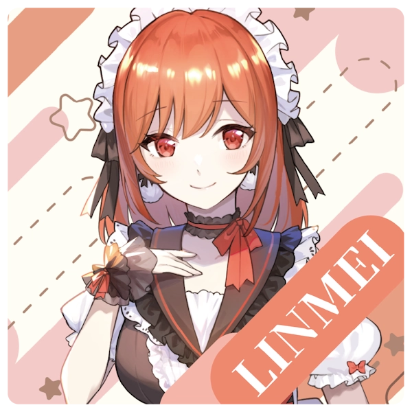 林梅 LinMei 陶瓷杯墊 約10cm