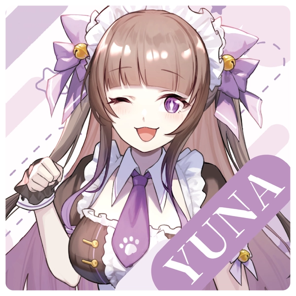 貓宮ゆな NekomiyaYuna 陶瓷杯墊 約10cm