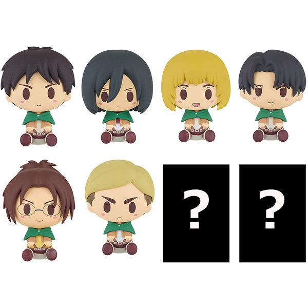 進擊的巨人 角色Q版小公仔 約4.5cm