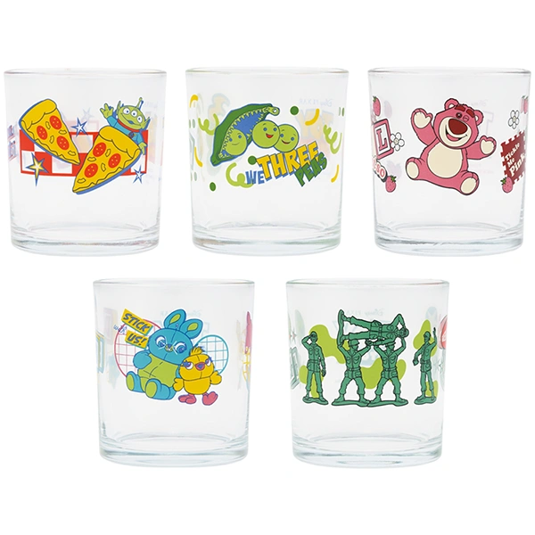 玩具組動員 玻璃杯 約7cm