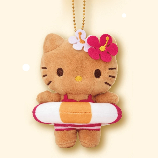 古銅色 Kitty 娃娃吊飾 約11cm