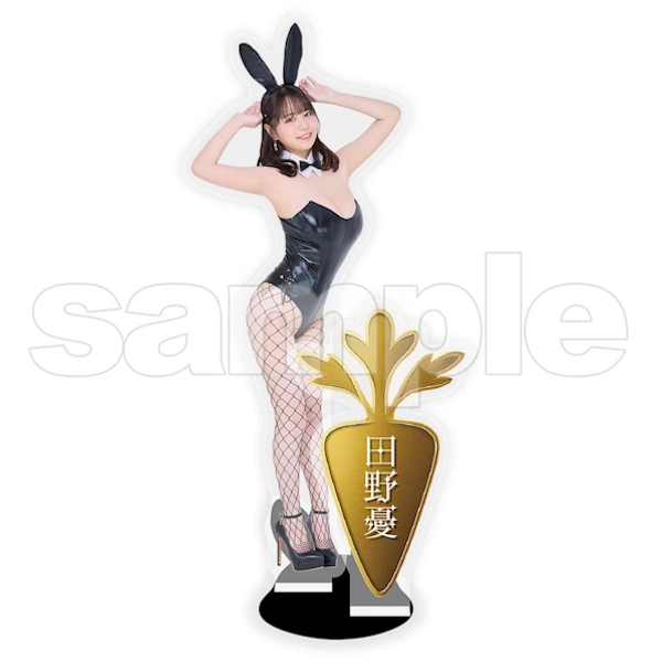 田野憂 立牌 兔女郎款 約14cm