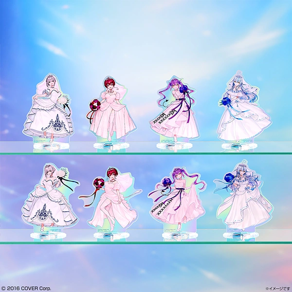 hololive 立牌 婚紗ver. 約9.5cm