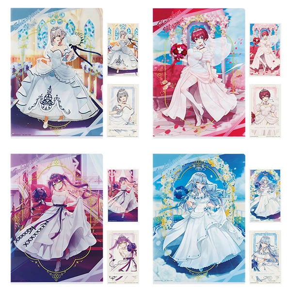 hololive A4資料夾&貼紙套組 婚紗ver.