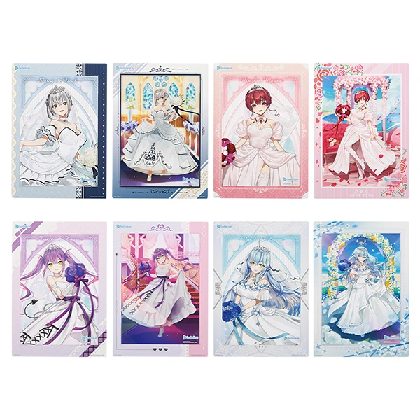 hololive 婚紗風格 海報 約36×25cm