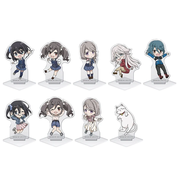 mono女孩 角色Q版立牌 約5~6.5cm
