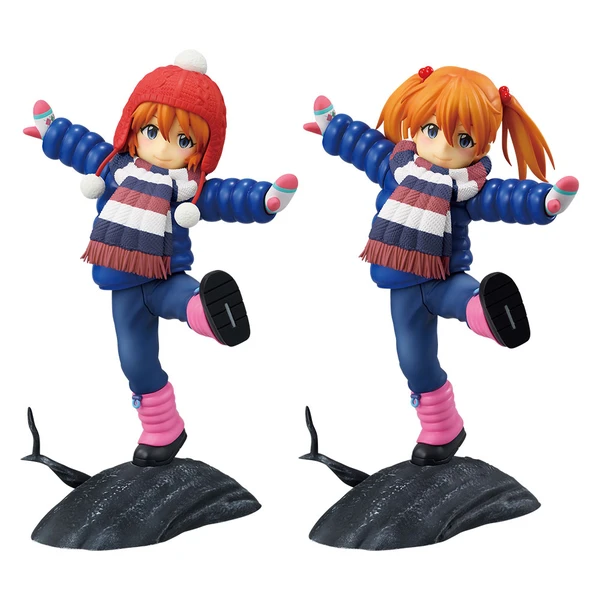 式波·明日香·蘭格雷 幼年 角色模型(隨機1款) 約16cm