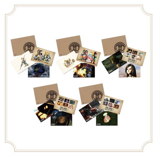 FINAL FANTASY IX 25周年紀念明信片套組