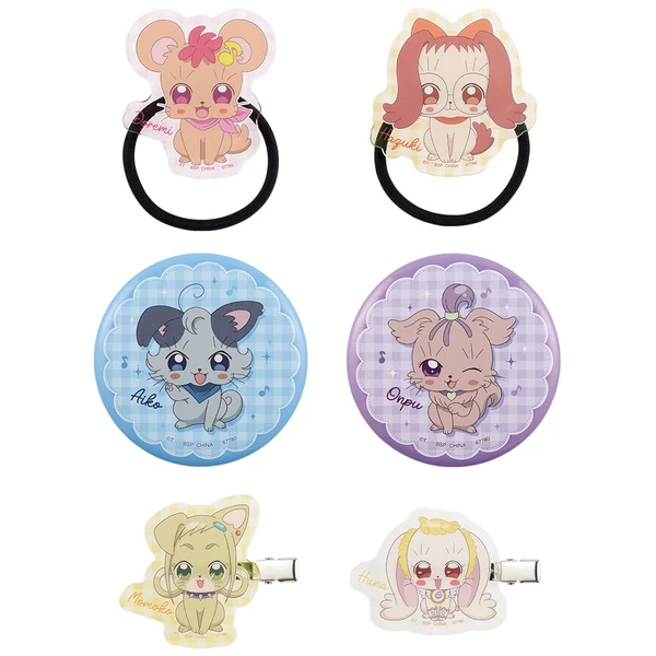 小魔女DoReMi 精緻打扮小物（髮圈約5cm／鏡子約7cm／髮夾約5cm）