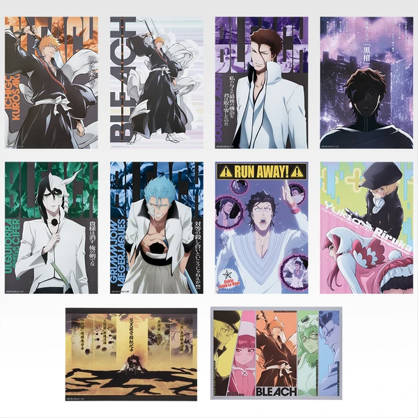 BLEACH 千年血戰篇 角色A3海報