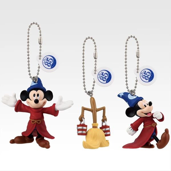 〈FANTASIA 85th〉小公仔吊飾（米奇／掃把）約4cm