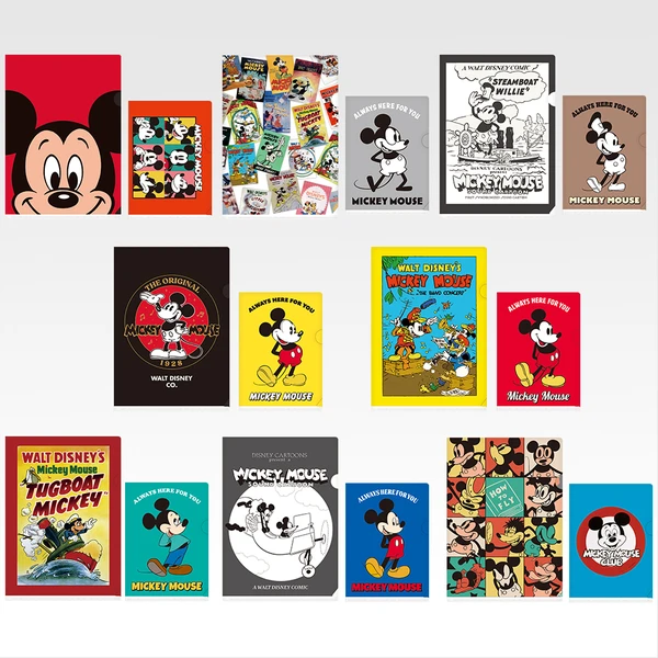 〈Mickey〉 Memorial 資料夾套組（A5&A6）