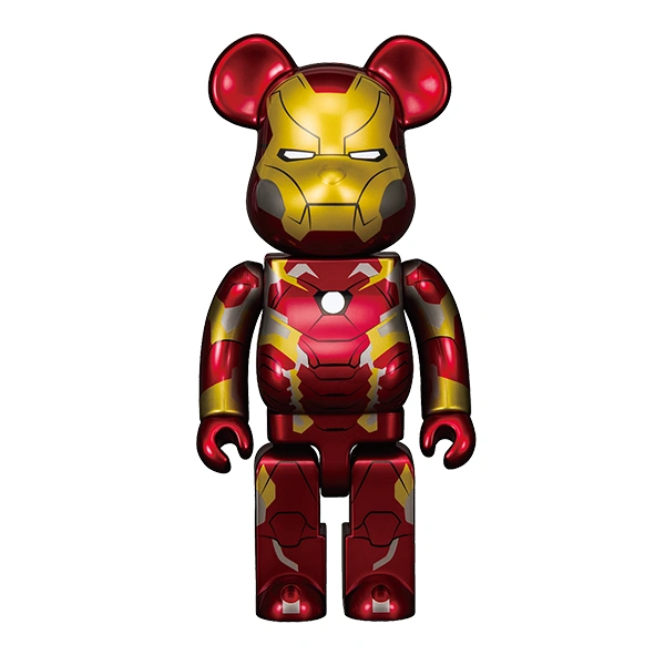 IRON MAN Mark 46 鋼鐵人 馬克46  400% BE@RBRICK 約28cm