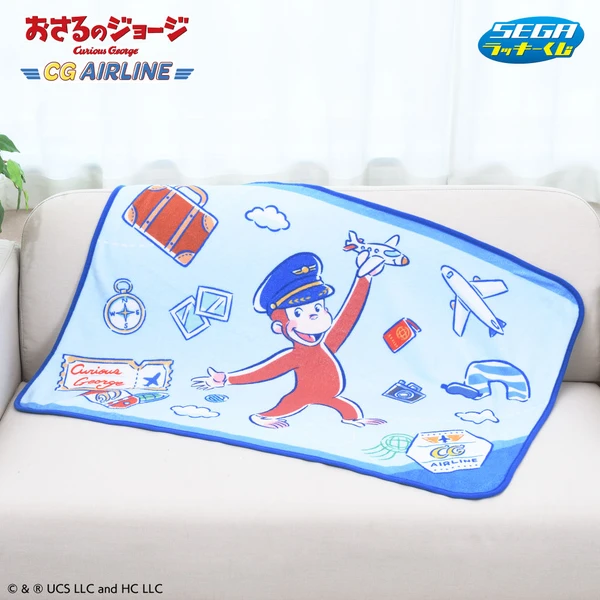 CG AIRLINE 主題毛毯 約100×70cm