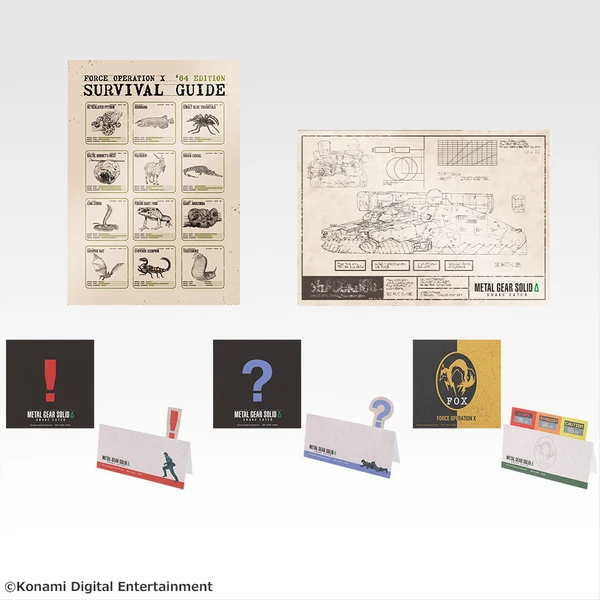 特攻神諜 遊戲主題 便條紙約9.5cm／B6筆記本