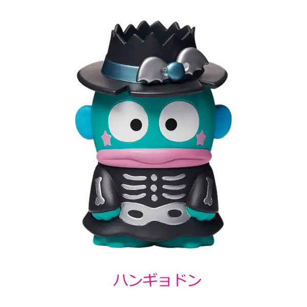 人魚漢頓 黑色萬聖節 小公仔 約4.5~7cm