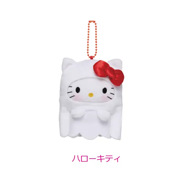凱蒂貓 Hello Kitty 萬聖節ver. 吊飾娃娃 約11cm