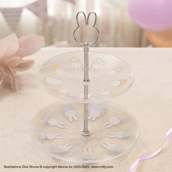 米飛兔 雙層蛋糕盤 約24cm​