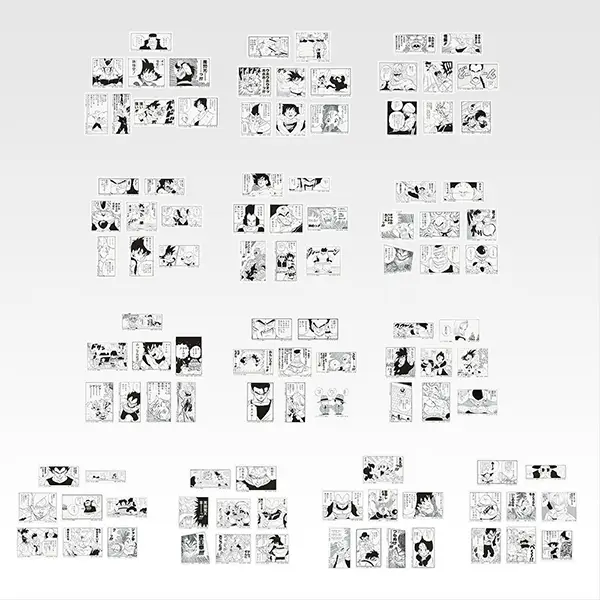 七龍珠 貼紙套組 約6cm