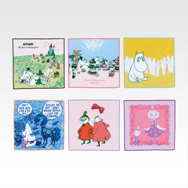 MOOMIN 主題毛巾 約20cm