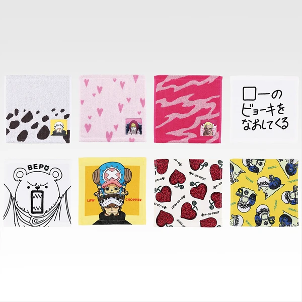 航海王 設計毛巾 約6cm