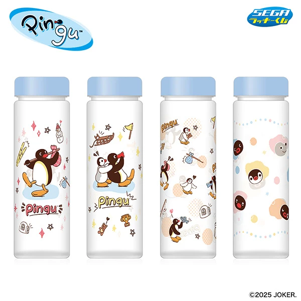企鵝家族 設計水瓶 約20cm