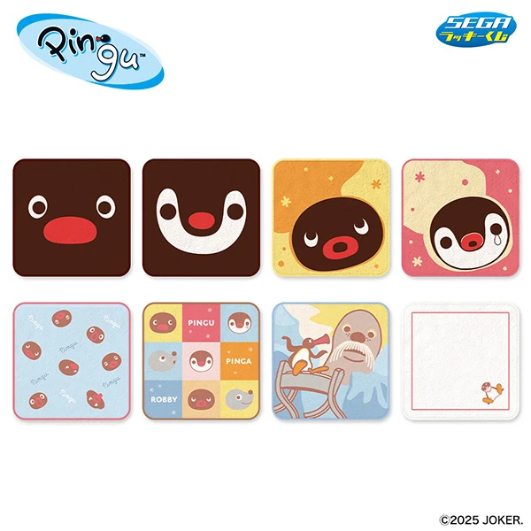 企鵝家族 設計毛巾 約20cm