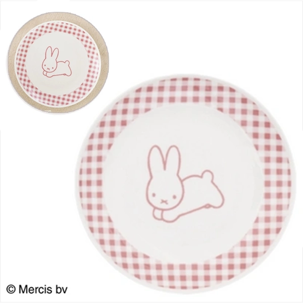 Bruna Animal 可愛動物圓盤 兔子款 約15cm